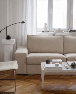 IKEA KIVIK 89” Sofa, Discontinued Isunda Beige, Excellent Condition