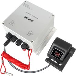 PWM Controller, Briidea 12V/24V 50A DC Motor Speed Controller with Handle Control & Quick Shutoff Switch, IP65 Waterproof, Overheat Protect