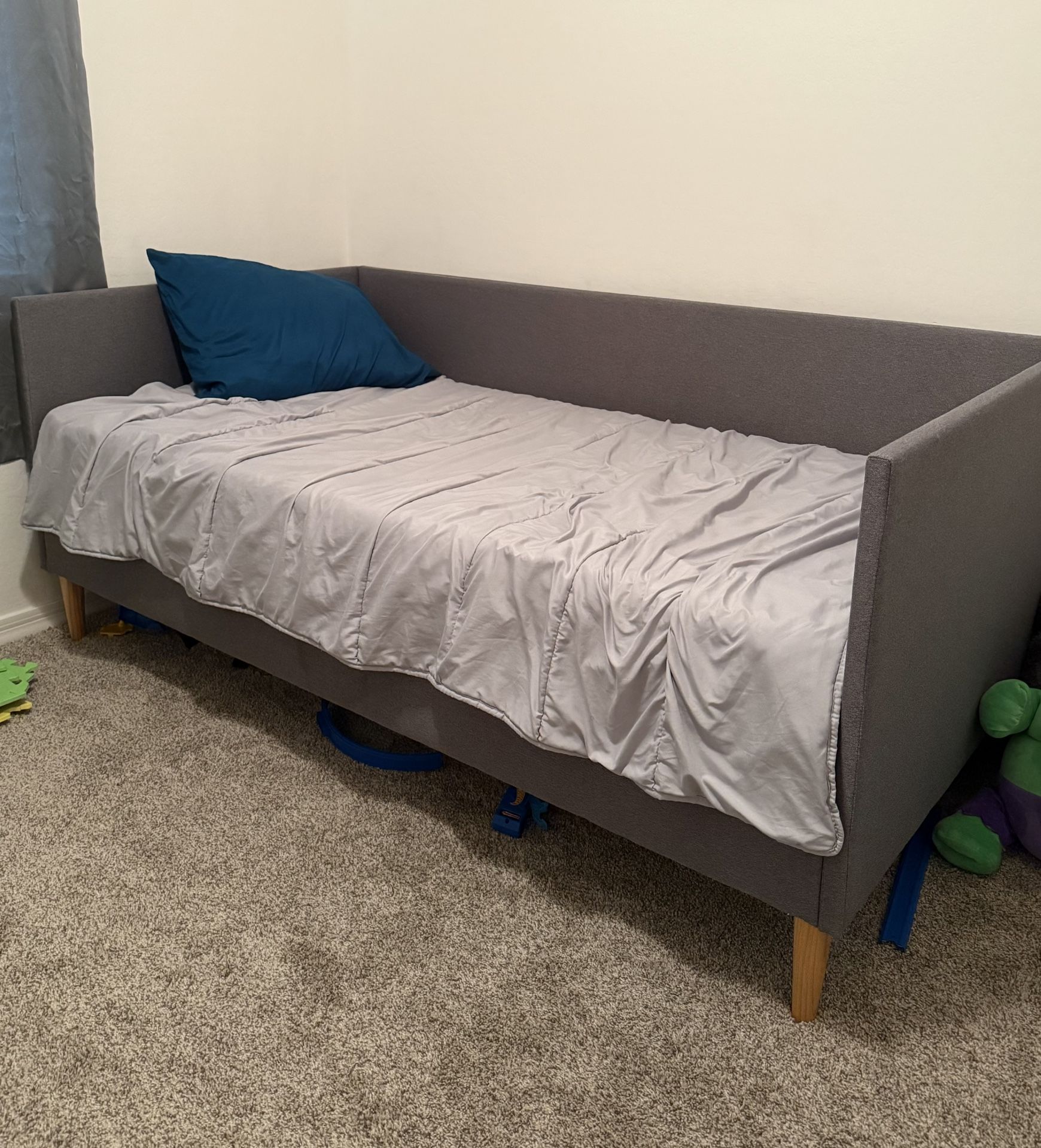 Twin Bed Frame and Mattress