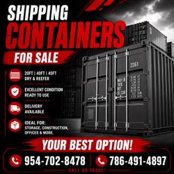 CONTAINERS FOR SALE
