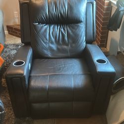 Leather Electric Recliner Couches And Recliner Chair 