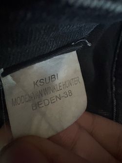 Ksubi Van Winkle Hunter Jeans Size 38