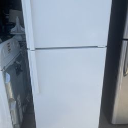 GE Small Refrigerator And Top Freezer 