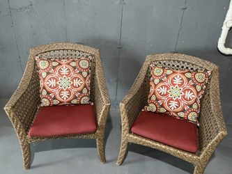 Wicker Outdoor Chairs 