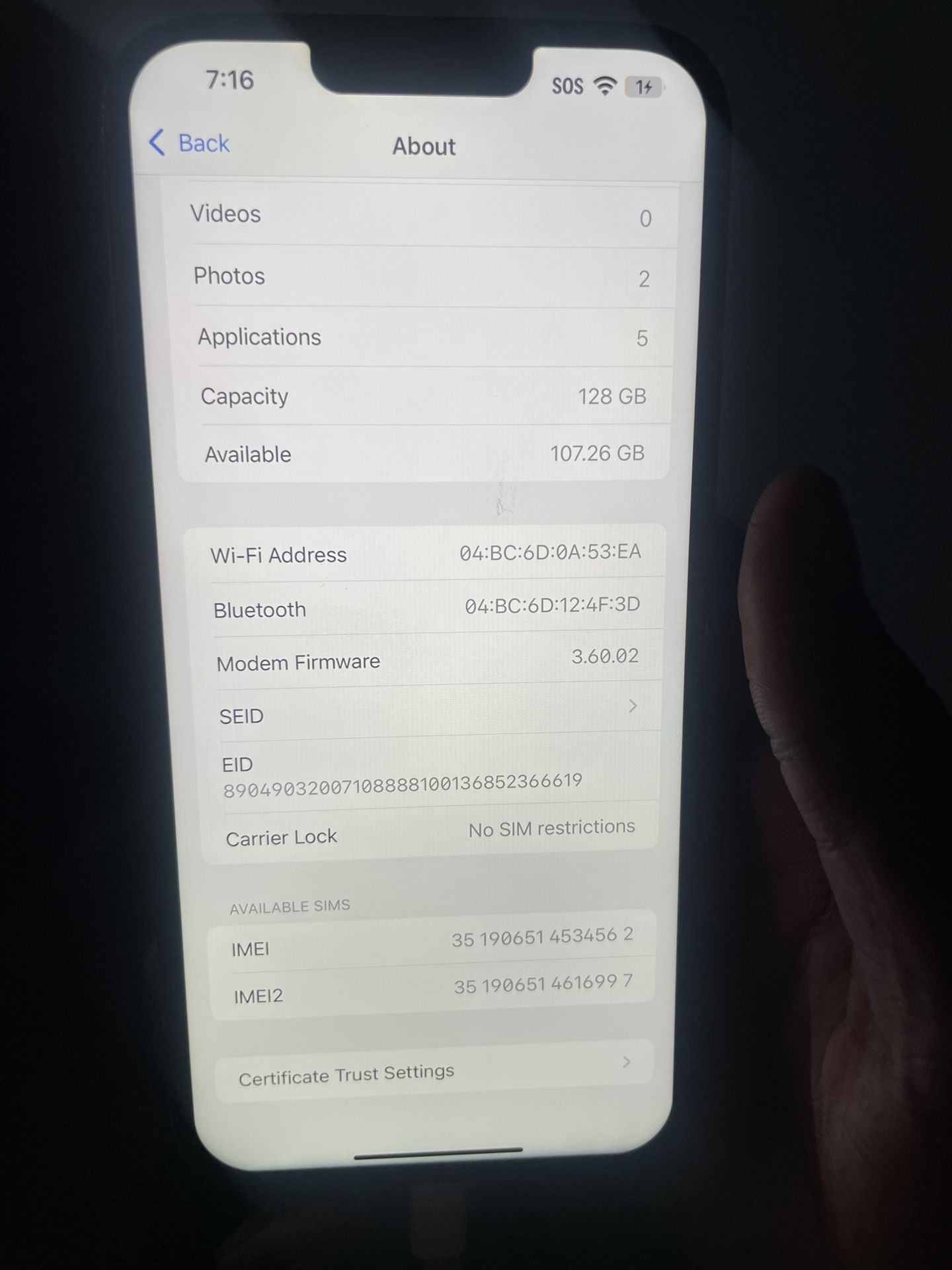Apple iPhone 14 Plus Unlocked 