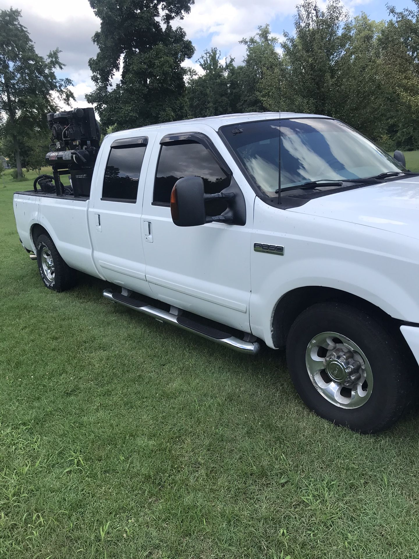 Ford F350 With Asphalt Sealcoating Outfit