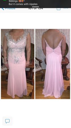 Very nice dress from alzain boutique size 10 worn one time only