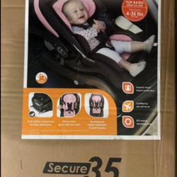Infant Car seat And Double Stroller. 