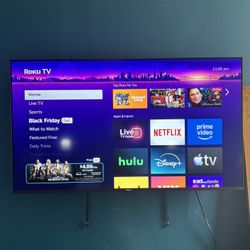 50” 4K HDR Smart TV (Roku)