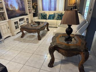 Michael Amini AICO Eden Coffee & End Table Set