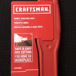 Lot of (2) Two Craftsman Double-Sided Box Cutter, CMHT10583