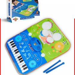 Brand New Piano Come Drum Set Play Mat