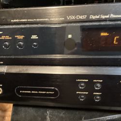 Pioneer Vintage Surround Sound Receiver 500 Watts With Phono Input In Great Condition 