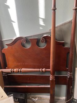 Vintage Antique Twin Bed Frame
