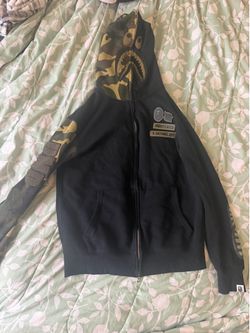 BAPE X Undefeated Collab Camo Zip Up