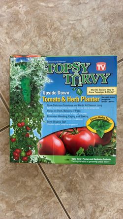 Upside Down Tomato & Herb Planter