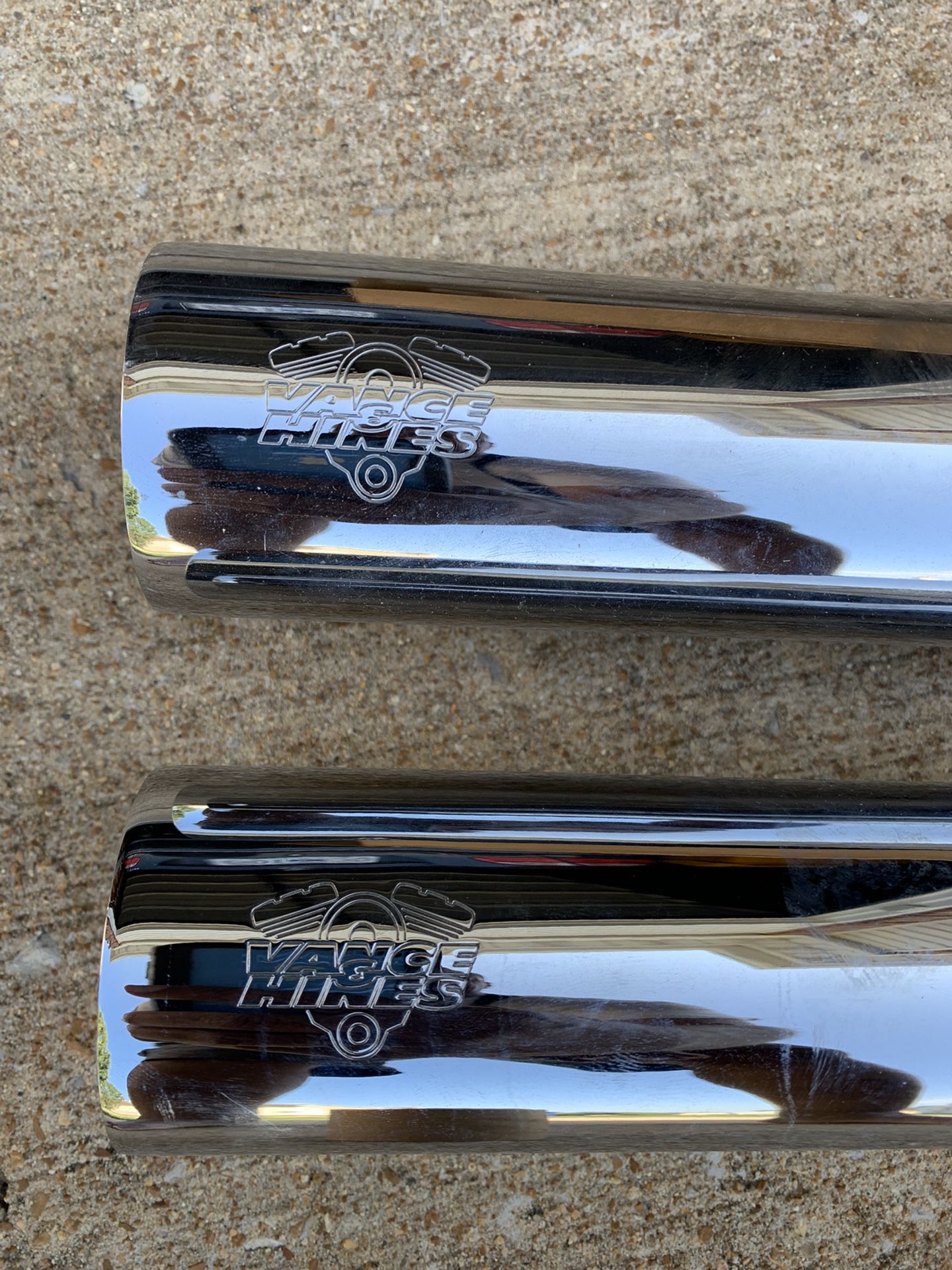 Harley Davison Exhaust Muffler. Taken From 2007 Sportster 1200