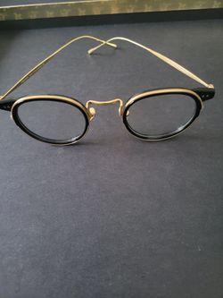 Fonex Black and Gold Glasses