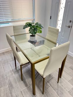 A set of dinning table+Sofa desk