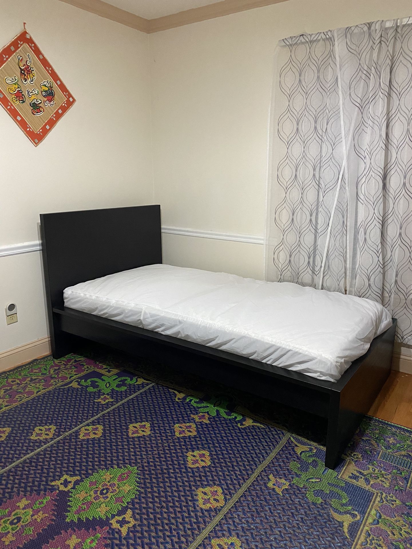 Twin Size Bed with or without Mattress