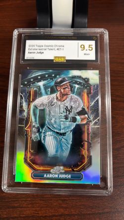 Aaron Judge 2025 Topps Cosmic Chrome GAS 9.5 Mint+
