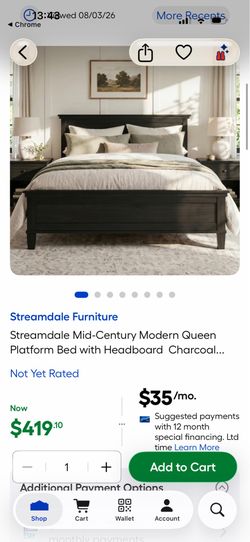 Flatform Bed (Queen Size)