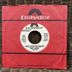 Roy Ayers “Don’t Stop The Feeling” 7” Single