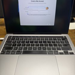 MacBook Pro 13” A2338 Silver – Small Dent, Fully Working + Charger