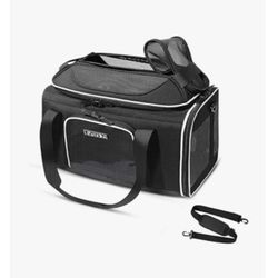 Petskd Top-Expandable Pet Carrier 17x11x9.5” Airline Approved - NEW $25 