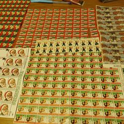 Vintage Christmas Seals 