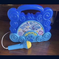 Kids Blues Clues Light Up Toy With Microphone Pick Up Only 