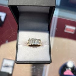 14k Diamond Ring 