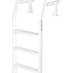 Heavy Duty Deck Entry Ladder Anti Slip Plastic Step Pool Ladder for Adjustable 48-54 Inch Above Ground or In Ground Swimming Pools

Brand New in box ?
