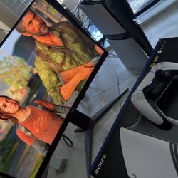 PS5 PlayStation 5 Pro 2TB with 120Hz Gaming Monitor 