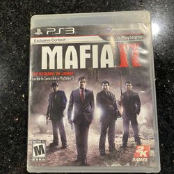 Mafia II 2 for Playstation 3 PS3