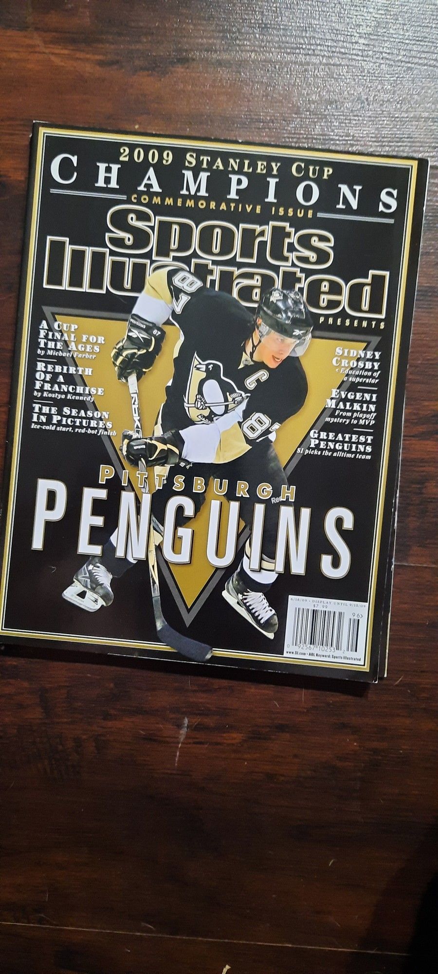 Sports Illustrated Penguins 2009 Stanley Cup Commemorative