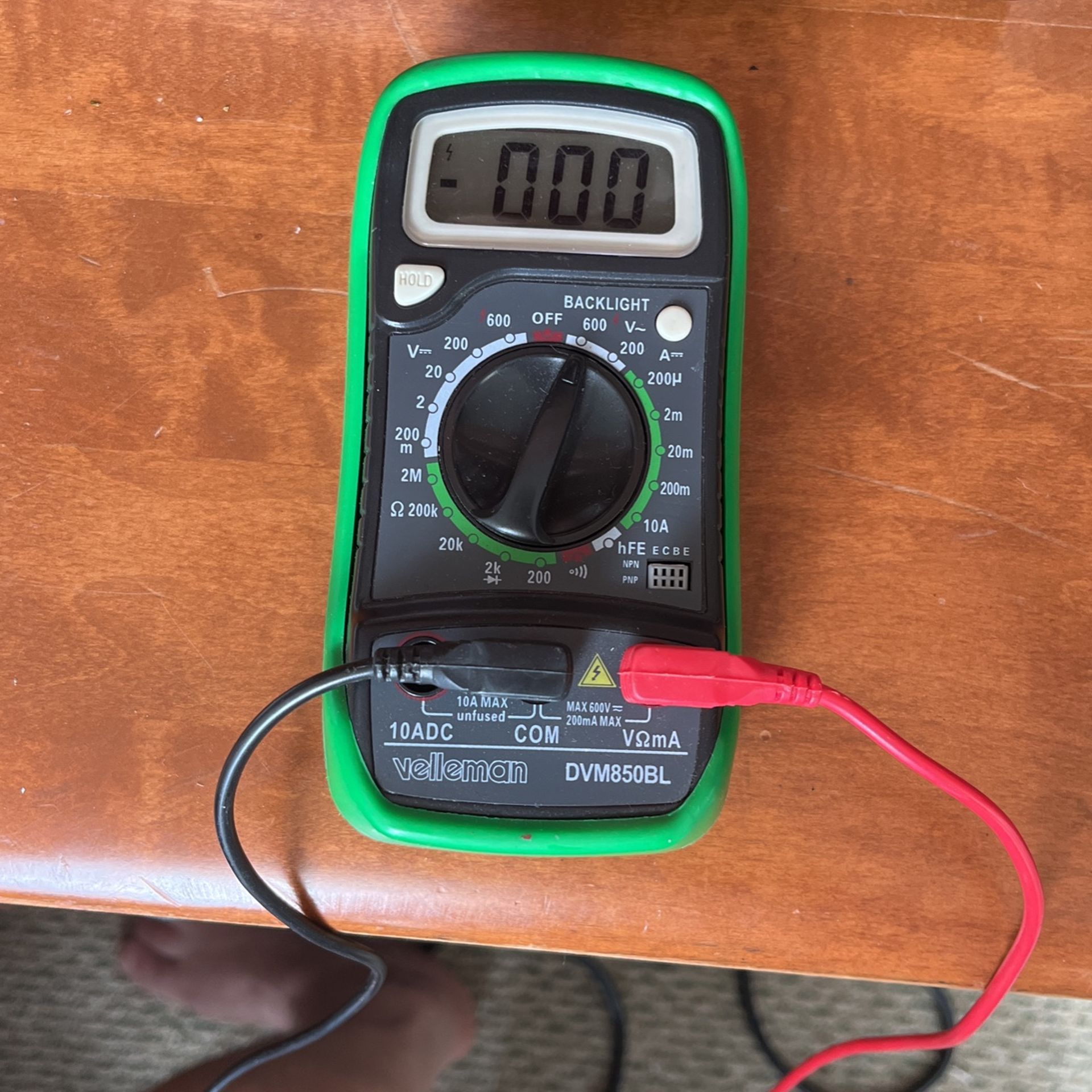 Digital Multimeter Meter Tester Velleman DVM850BL