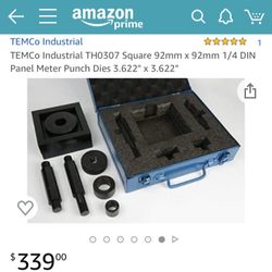 NEW Industrial hole punch