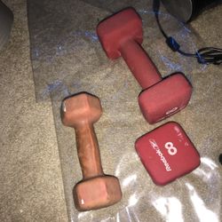 Dumbbell 5lbs and 8lbs 