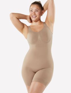 Yitty Nearly Naked Shaping Mid Thigh Bodysuit 