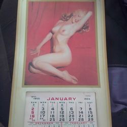 Vintage Marilyn Monroe Calendar 