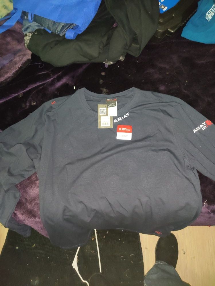 Men's Ariat FR CAT 1 Work Shirt (Fire Resistant) Size XL