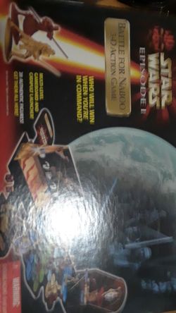 Star wars episode 1, board game.