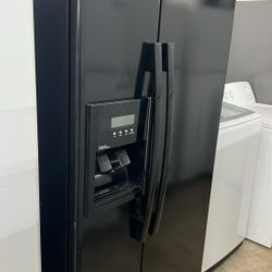 Whirlpool Black Refrigerator 