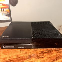 Microsoft Xbox One Black Home Console Wi-Fi HDMI USB-A S/PDIF Ethernet Ports