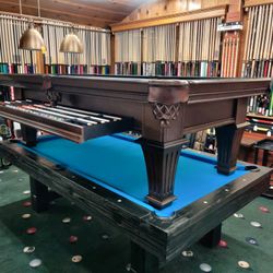 Pool Table With Storage Drawer Free Delivery 