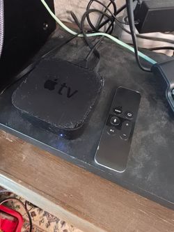 Apple TV 4th Generation + Siri Remote, Power Cord, & HDMI Cable