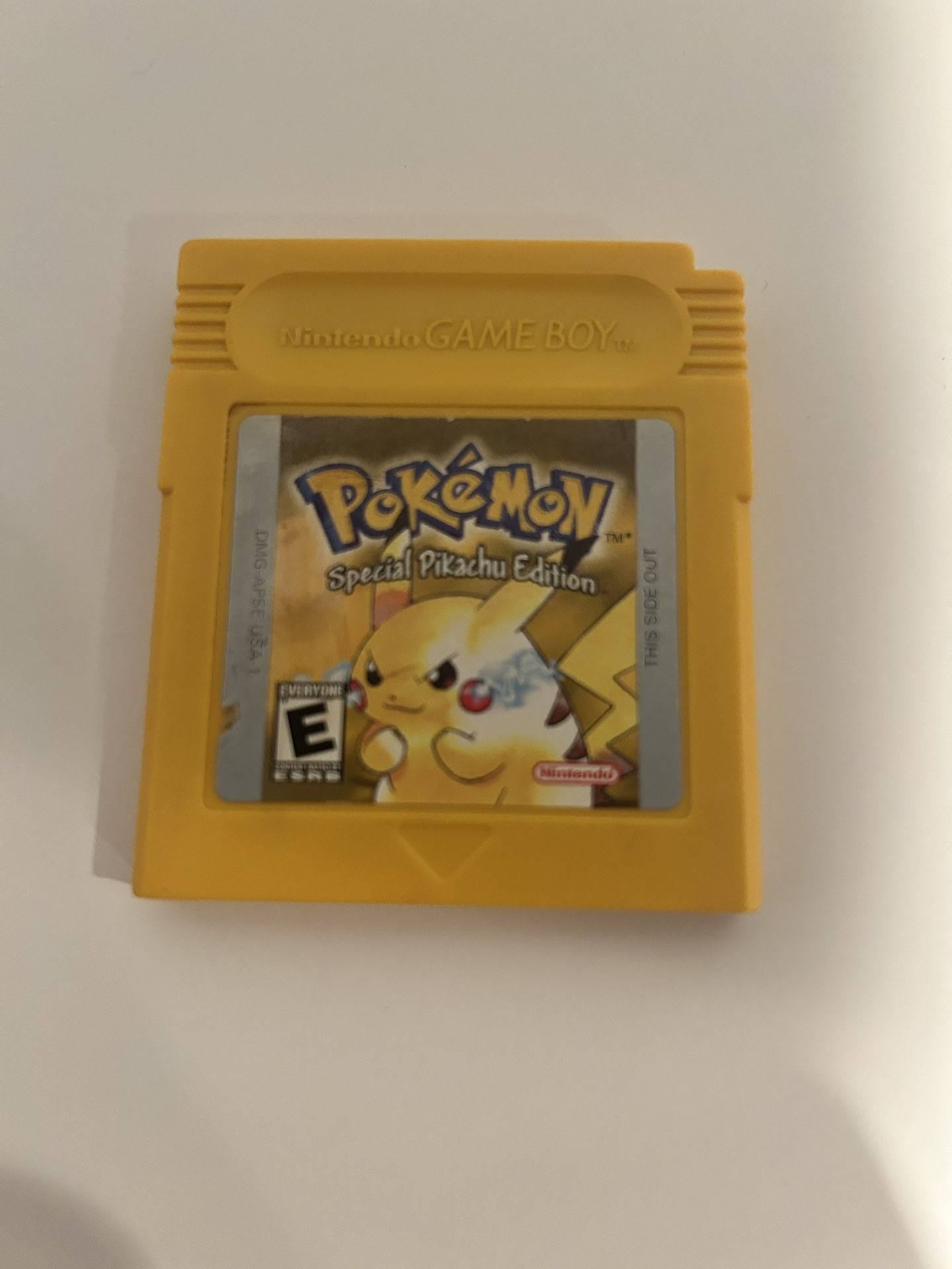 Nintendo Pokémon Yellow Game