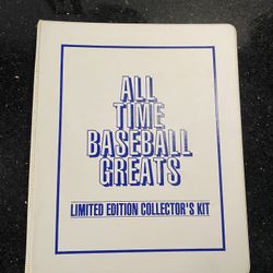 All Time Baseball Greats Limited Edition:  36 Baseball Collector's Cards