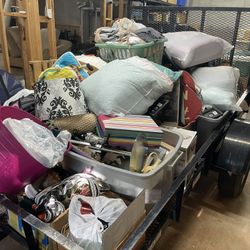 Trailer Of Household Items. 